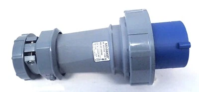 MENNEKES ME 460P9W-1109 4 PIN 60A/ 4W 3 PHASE 3 POLE/4 WIRE MALE PLUG - Image 1 of 4