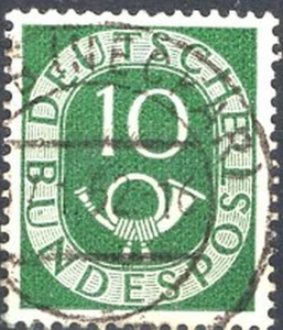 Germany Bundesrepublik 1951 Michel 128I Used CV €550 Lot 973 - Picture 1 of 2