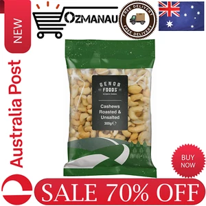 Genoa Foods Cashews Roasted and Unsalted, 300 G, Cashews Roasted and Unsalted AU - Picture 1 of 1