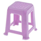 1/12 Scale Dollhouse Miniature Plastic Stools Chairs Pretend Play Furniture T KF