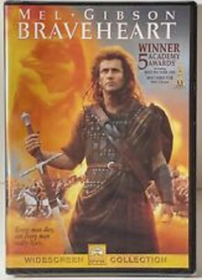 MEL GIBSON Braveheart (DVD, 1995 Paramount [Widescreen / PROMOTIONAL COPY]) - Image 1 of 1