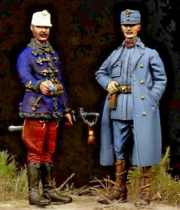 due Ufficiali Austro-Ungarici WW I 1/35 Il Bodi 35120 kit resina - Foto 1 di 2