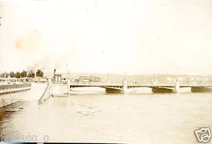 photo ancienne . vue de Genève . Suisse . 1896 - Imagen 1 de 1