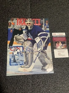 Grant Fuhr Signed Beckett Hockey Monthly 12/1991 Magazine JSA PSA BAS ACOA - Picture 1 of 3