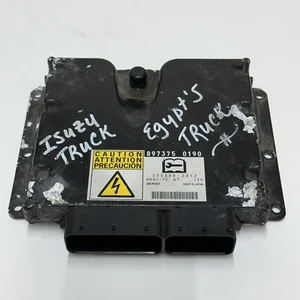 ISUZU NPR 4HK1-TC ENGINE COMPUTER MODULE ECU ECM PCM - Picture 1 of 3