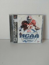 NCAA Football 2001 (Sony PlayStation 1, 2000) PS1 with Manual Working