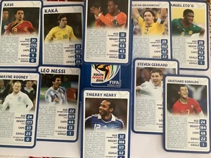 Top Trumps Tournament Single football card Choose FIFA 2010 Ronaldo Messi - Picture 1 of 31