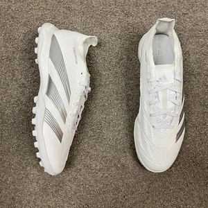 Adidas Predator 24 League TF Soccer Shoes Size 7 White IE2613 - Picture 1 of 7