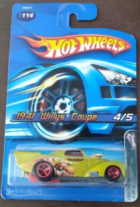 2005 CRAZED CLOWNS SERIES Hot Wheels 1941 WILLYS COUPE #114 - Picture 1 of 2
