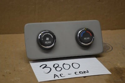 2007 2008 2009 Nissan Quest AC traseiro e controle de aquecedor usado estoque #3800-AC  - Imagem 1 de 4
