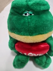 Plüschtier I Love You Frosch - Bild 1 von 2