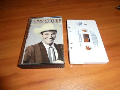 Retrospective Vol. 1 By Earnest Tubb (Cassette 1987 MCA)  - Image 1 of 2
