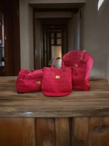 JM "clothes it all" 3 piece wheeled luggage set - Picture 1 of 7