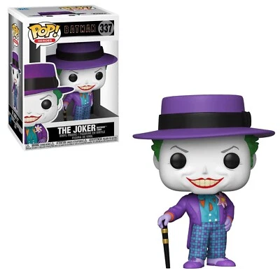 Batman 1989 Película El Guasón Vinilo POP Jack Nicholson Figura #337 Funko Nuevo en Caja Foto 1 de 3