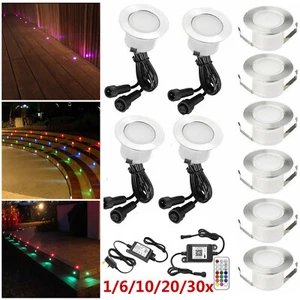 1-30x Wifi RGB/RGBW Remote Control APP LED Decking Lights Garden Stair Lighting - Picture 1 of 14