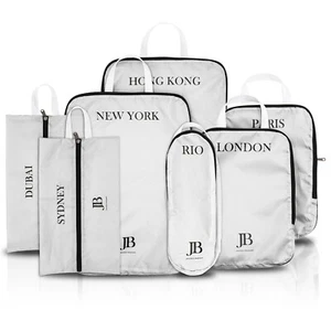 Compression Packing Cubes, 7 Set Travel Packing Organizer for luggage - Picture 1 of 7