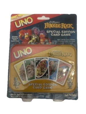 2005 FRAGGLE ROCK Edition Of UNO Special Edition Card Game Factory Sealed - Image 1 of 4