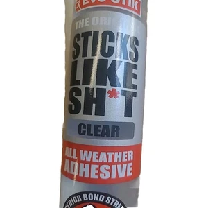 Adhesivo para todo clima Evo-Stik Sticks Like Sh*t - transparente - 290 ml - Imagen 1 de 3