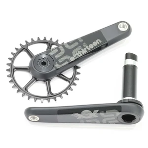 e*thirteen XCX Race Carbon Crankset, 175mm, 34T, Boost, 52mm CL, 30mm Spindle - Picture 1 of 8