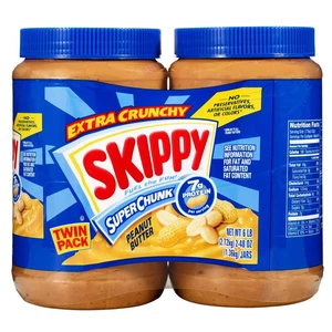 Skippy Super Chunk Erdnussbutter, 48 Unzen, 2 Stück - Bild 1 von 6