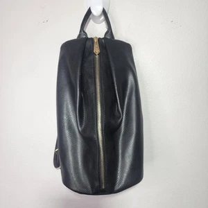 Rampage Midi Rucksack mit Reißverschluss Kunstleder schwarz - Bild 1 von 9