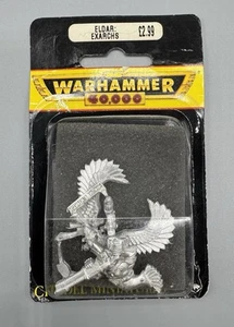 Warhammer 40K - Eldar - Swooping Hawk Exarch (Metal) - 1993 - Blister sellado - Imagen 1 de 4