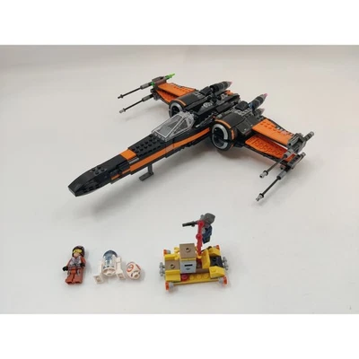 LEGO Star Wars Poe Dameron X Wing Fighter Set 75273 Black Near Complete - Image 1 of 4