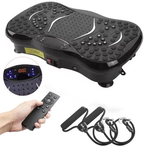 Vibrationsplatte, 3D Trainingsgerät mit 99 Vibrationsstufen Rüttelplatte Fitness - Bild 1 von 21