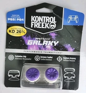 Purple Galaxy Kontrol Freek 1 Mid Rise 1 High Rise PS4/PS5 Controllers Accesory - Bild 1 von 3