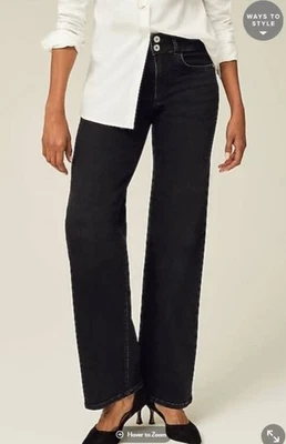 NWT J. Jill Wide Leg Jeans in Dark Blue 16 - Image 1 of 4