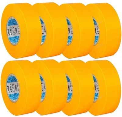 10 Rollen Goldband Malerkrepp Maler Klebeband Lackierer KFZ Kreppband 50m - Bild 1 von 4