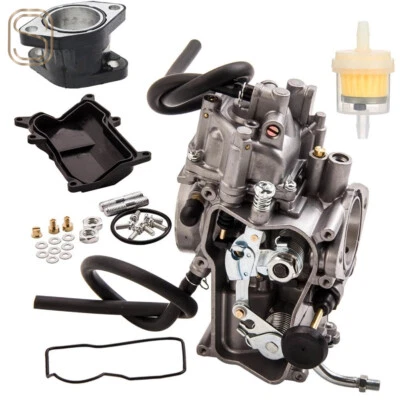 Carburetor & Intake Manifold for Yamaha Wolverine 350 1995 Warrior 350 1987-2004 Foto 1 de 4