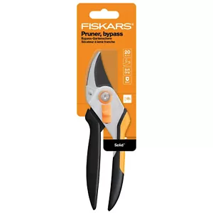 FISKARS Solid Soft Grip Bypass Pruner Forged Steel P321 - Picture 1 of 6