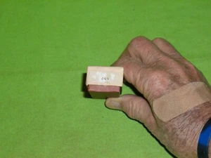 VINTAGE OEM CAMILLUS U.S.A. MOD 49 EMPTY BOX W/CARE/USE/WARRANTY FOLD OUT ONLY - Picture 1 of 4