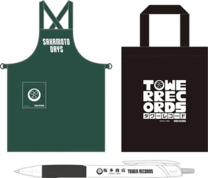 Sakamoto Days Apron Tower Records Limited Edition Original Art Exhibition Green - Imagen 1 de 8