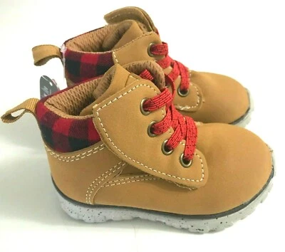 Botas informales Wonder Nation para niños de trigo talla 3, 4, 6 nuevas con etiquetas Foto 1 de 4