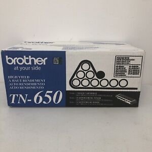 Brother TN-650 High Yield Black Toner Cartridge (New)