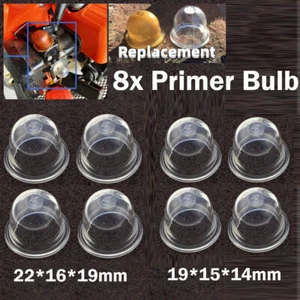 8x Carburetor Primer Bulb for Echo Stihl Chainsaw Trimmer Brushcutter 19mm +22mm - Picture 1 of 9