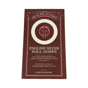 Englisches Silber Markenzeichen Händlerführer von Judith Banister Buch Schottisch & Irisch - Bild 1 von 3
