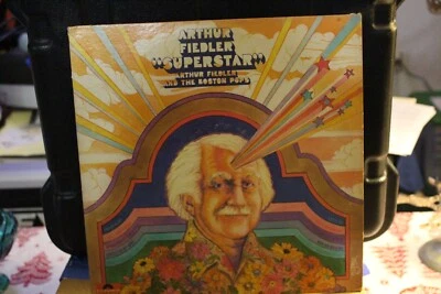 Arthur Fiedler And The Boston Pops – Arthur Fiedler Superstar Vinyl LP Record - Image 1 of 3