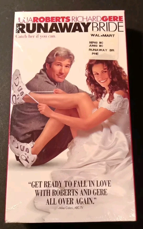 Runaway Bride Special Edition 1999 VHS Paramount Watermarks Brand New Sealed - Image 1 of 2