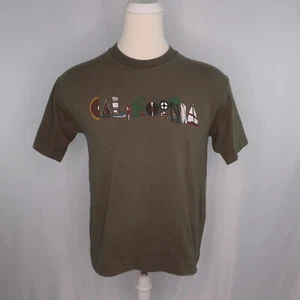 Camiseta de Colección Años 80 California Spell Out Vacation Souvenir Single Punt L Hecha en EE. UU. - Imagen 1 de 10
