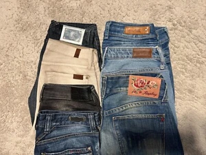 Jeans Hosen Damen - Paket - XXS - S - Replay , Versace , 7 for all Mankind - Bild 1 von 15