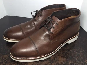 Johnston & Murphy Size 11.5 M Atwell Chukka Boot Men’s Calfskin Leather 59-10613 - Picture 1 of 10