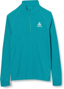 Odlo Kids Active warmes Baselayer Langarmshirt, blau, 116 - Bild 1 von 4