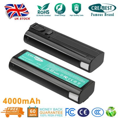 CREABEST 2x 6V Ni-MH 404717 Battery For Paslode 404400 900400 900420 900421 IM250 4000mAh