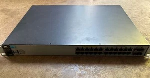 HP 2530-24G POE+ J9773A 24 Port Gigabit Ethernet Managed Network Switch - Picture 1 of 5