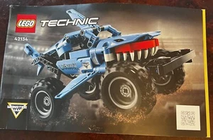 Lego 42134 Technic NUR Anleitung Monster Jam Megalodon - Bild 1 von 1