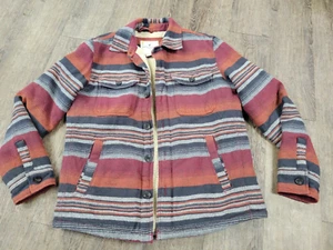 American Eagle Blanket Jacket Size Medium Men's Thick Sherpa Lined Coat - Picture 1 of 5
