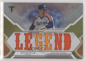 2018 Topps Triple Threads Relics Legends Silver /27 Nolan Ryan #RLC-NR HOF